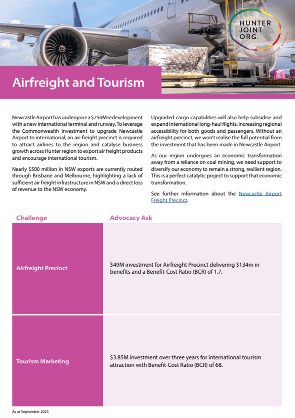 Factsheet Airfreight and Tourism