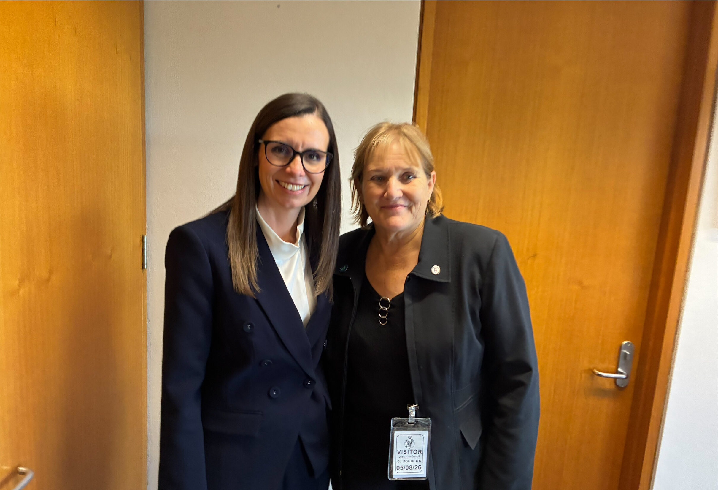 The Hon. Courtney Houssos, Minister for Resources and Hunter JO Chair and Mayor of Singleton Council, Sue Moore