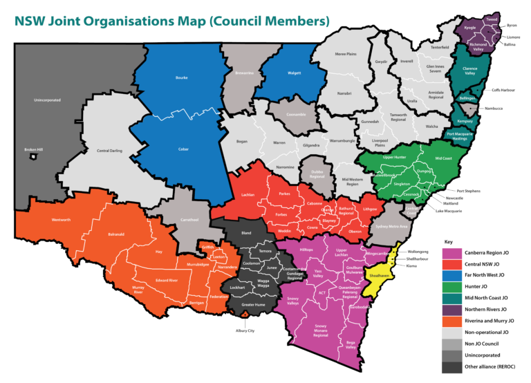 NSW JO Map
